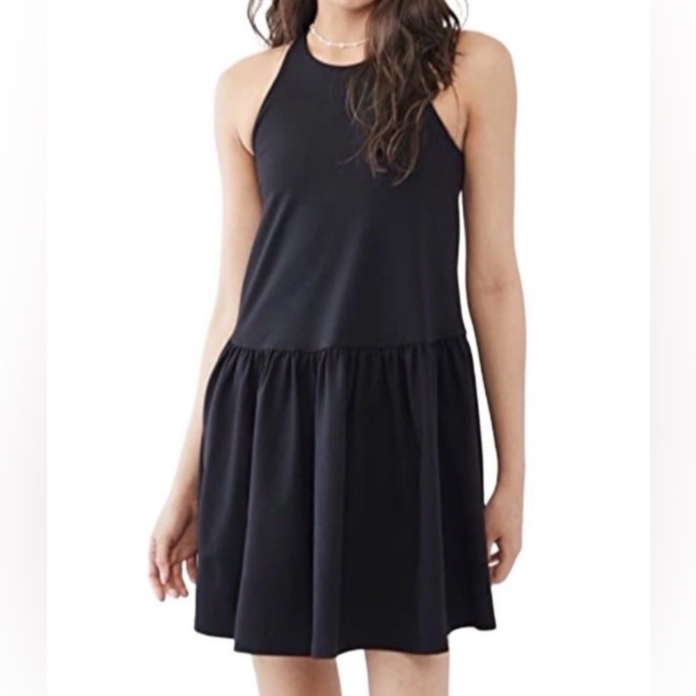 Susana Monaco Black Built In Bra Dress